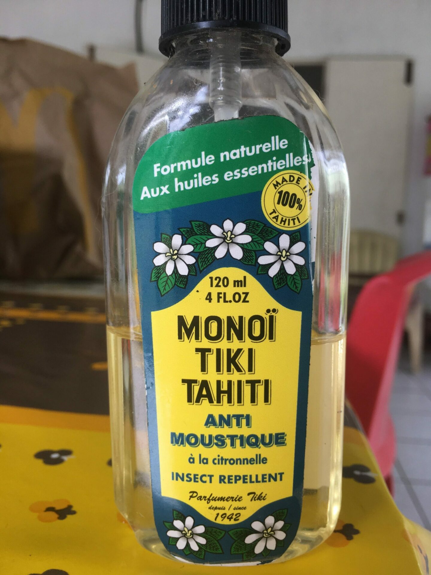 Huile originelle monoï - le flacon de 100 ml